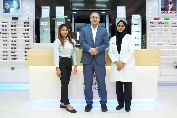 Lens fitting and vision care in Dubai and Abu Dhabi – Middle East Optical