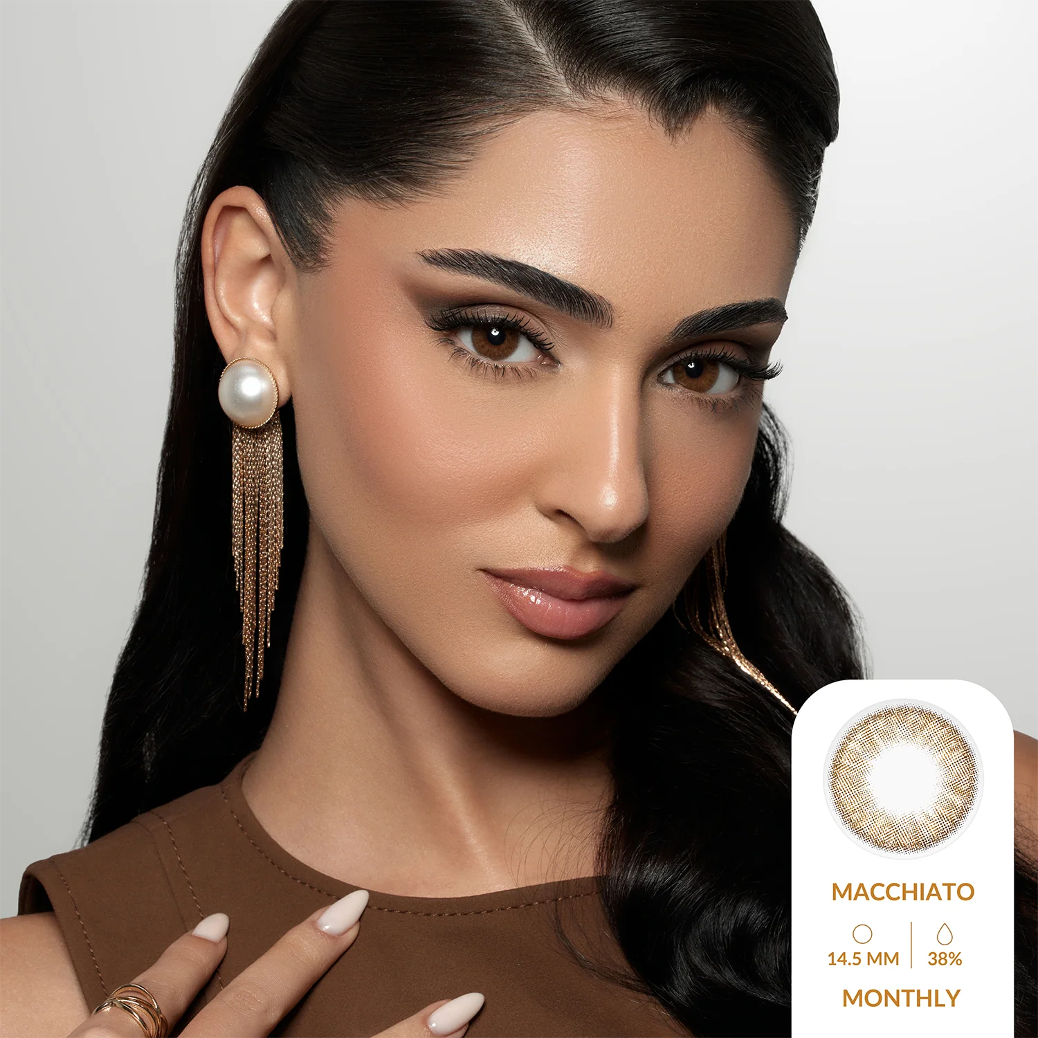 AMARA PURE HAZEL MONTHLY COLOR CONTACT LENSES – 2 PACK