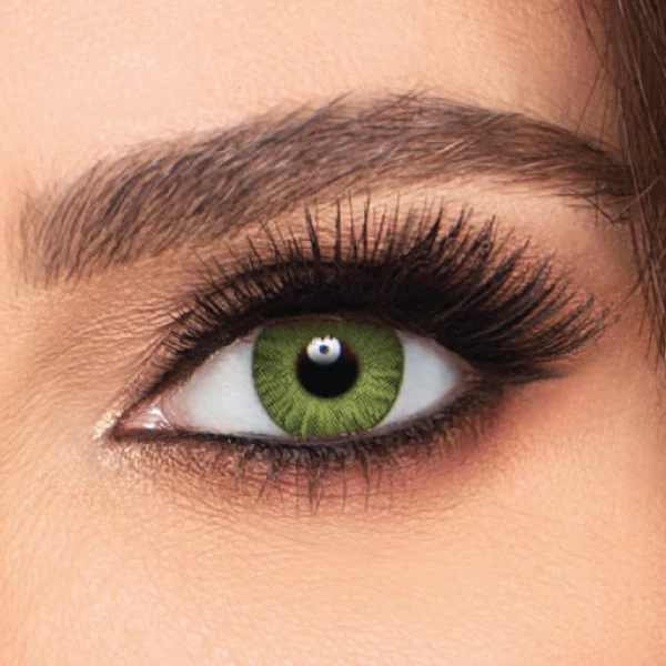 AIR OPTIX COLORS GEMSTONE GREEN MONTHLY COLOR CONTACT LENSES – 2 PACK
