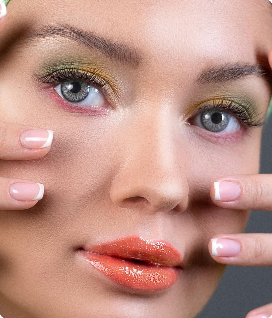 COLORVISION GRAY MONTHLY COLORE CONTACT LENSES - 2 PACK