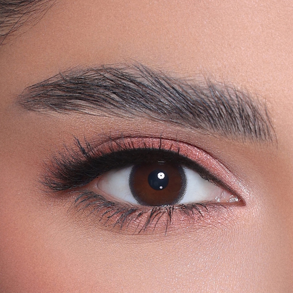 3D OCHRE MONTHLY COLOR CONTACT LENSES - 2 PACK
