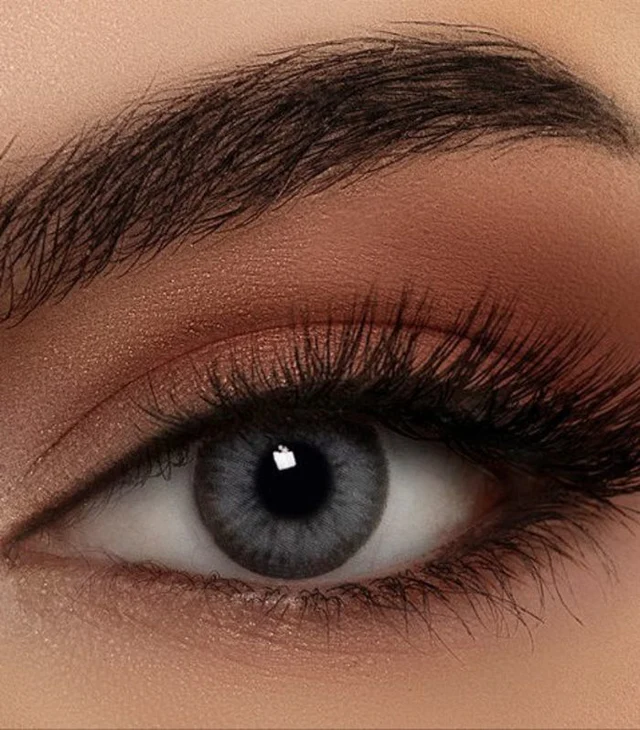 BELLA DIAMOND GLITTER GRAY MONTHLY COLOR CONTACT LENSES - 2 PACK