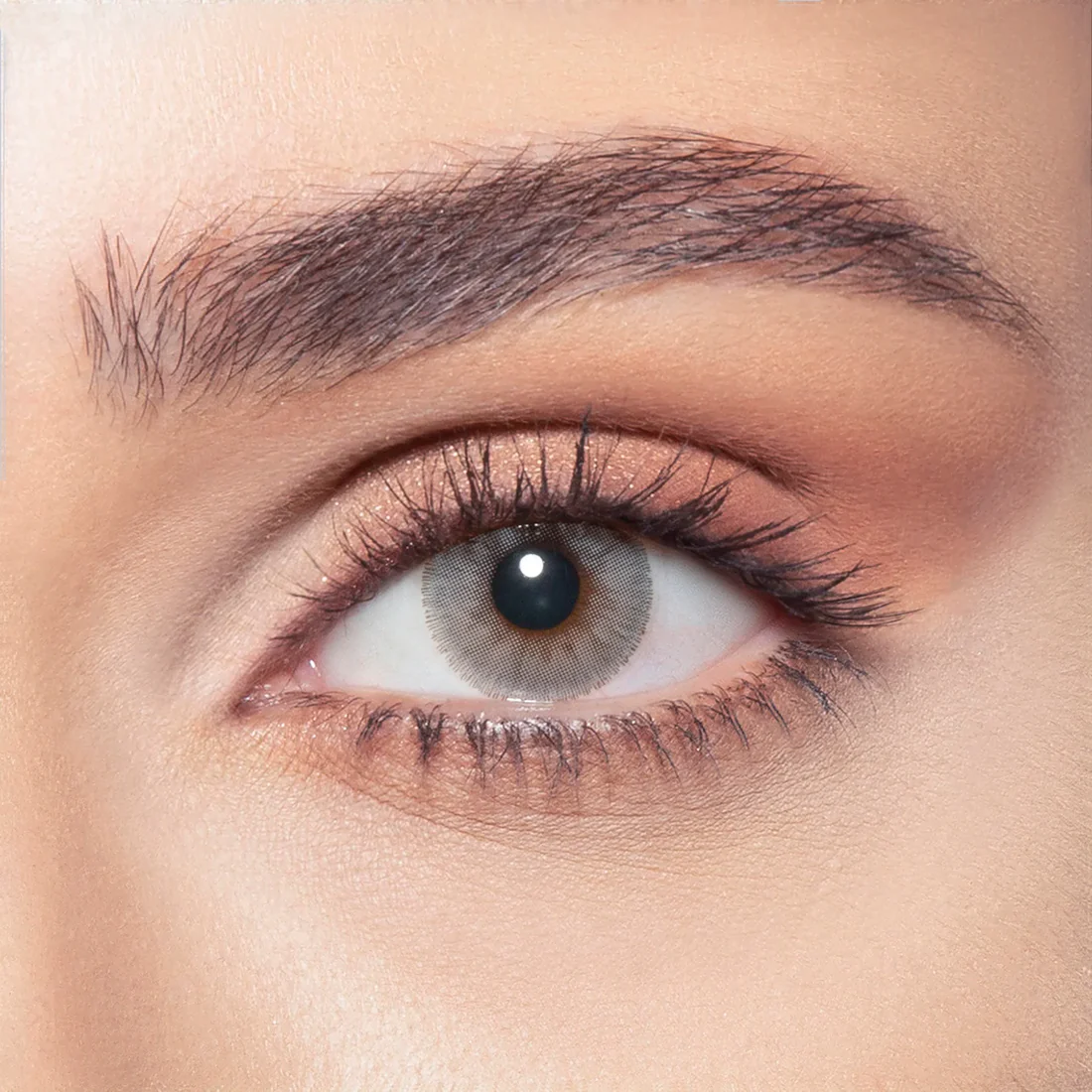 BELLA ELITE CLOUDY GRAY MONTHLY COLOR CONTACT LENSES - 2 PACK