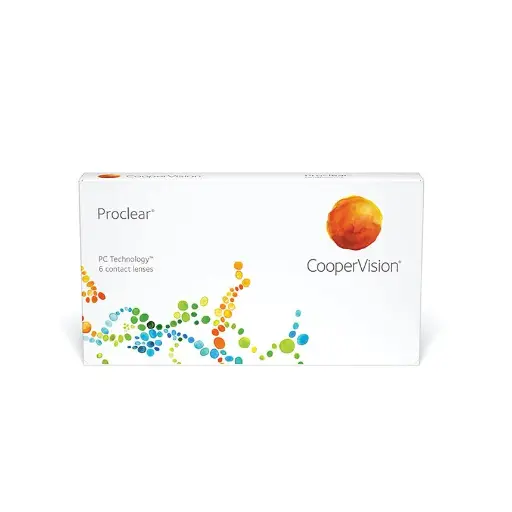 PROCLEAR MONTHLY CLEAR CONTACT LENSES – 6 PACK