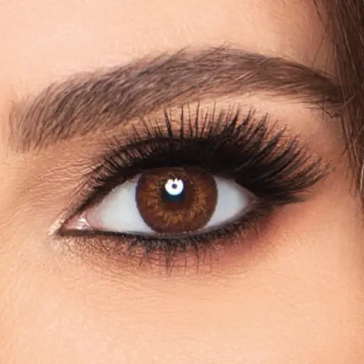 AIR OPTIX COLORS BROWN MONTHLY COLOR CONTACT LENSES – 2 PACK