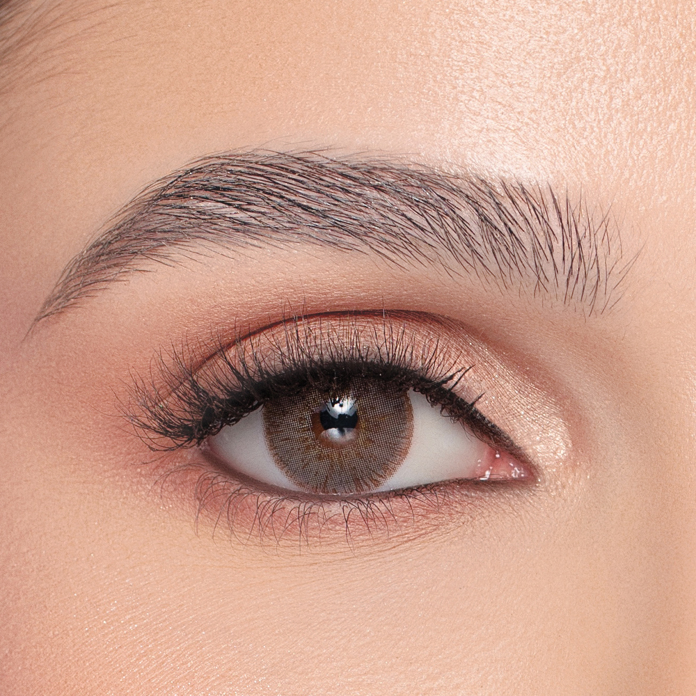 NATUREL LA LATTE MONTHLY COLOR CONTACT LENSES - 2 PACK